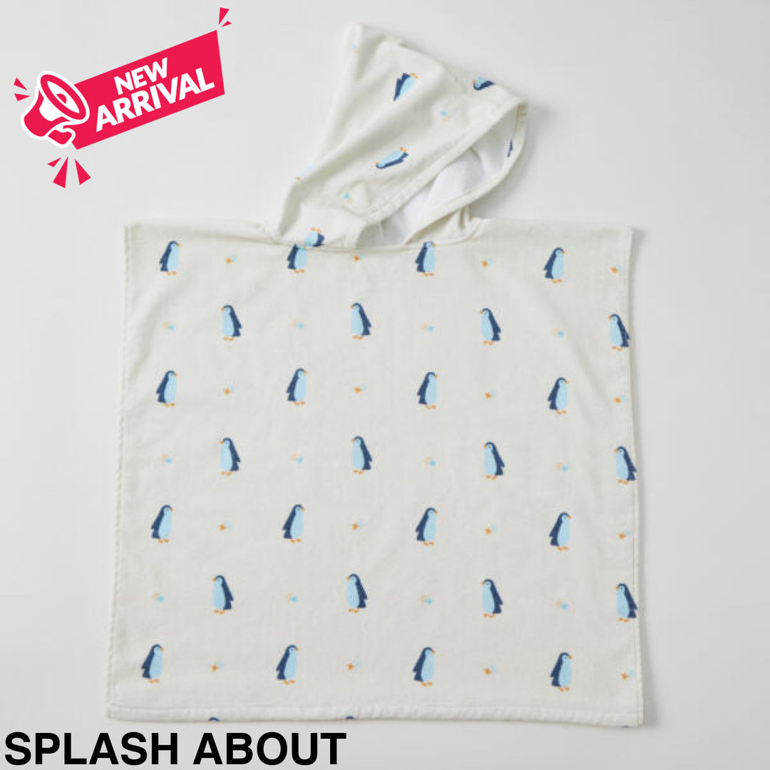 Jiggle and Giggle Hooded Poncho Splash About