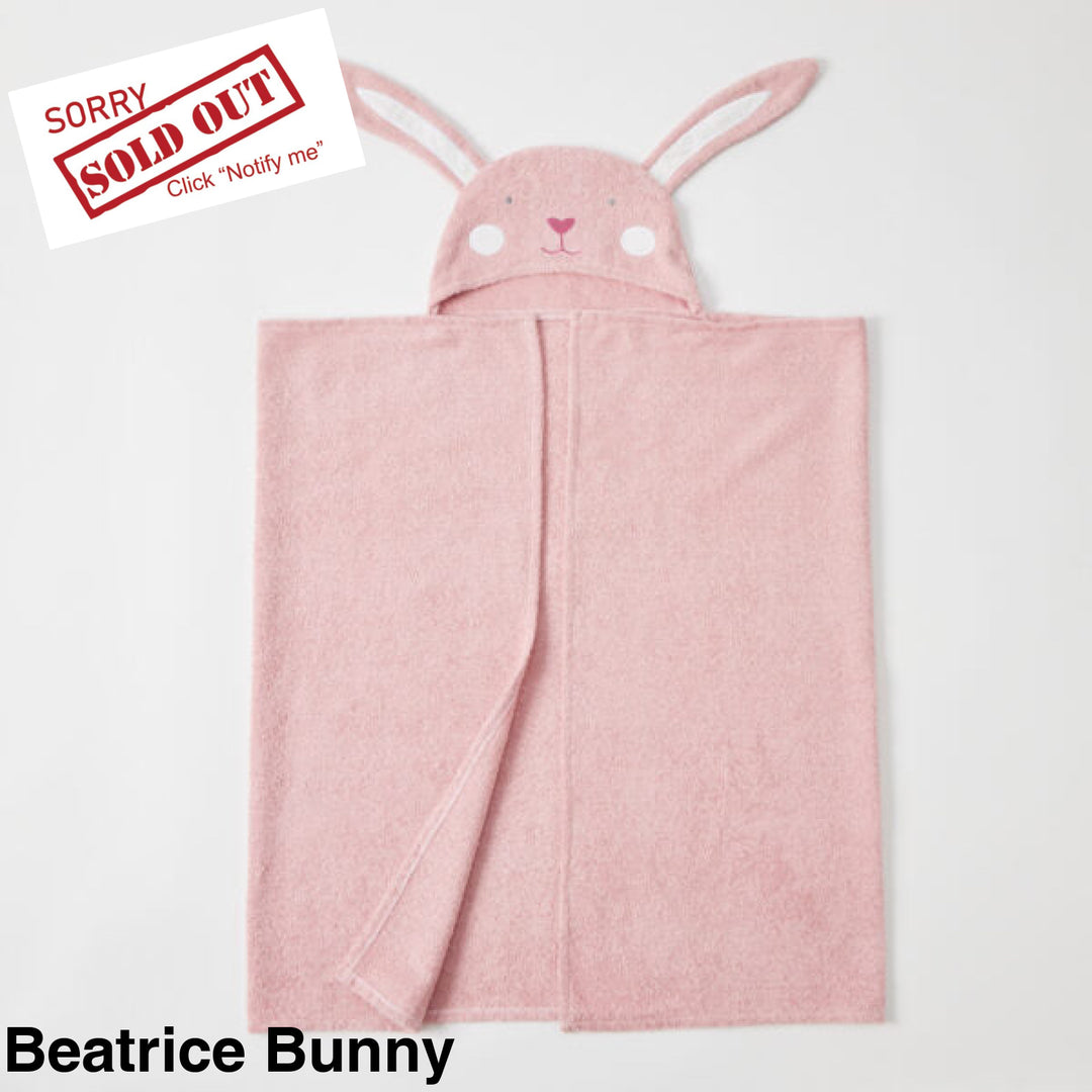 Jiggle And Giggle Hooded Towel Beatrice Bunny