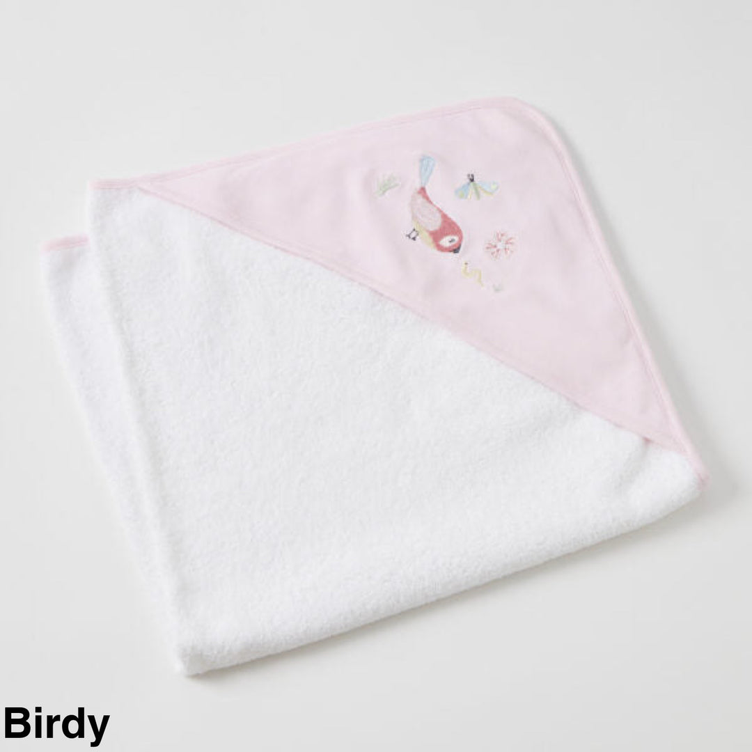 Jiggle And Giggle Jersey Hooded Towel Birdy