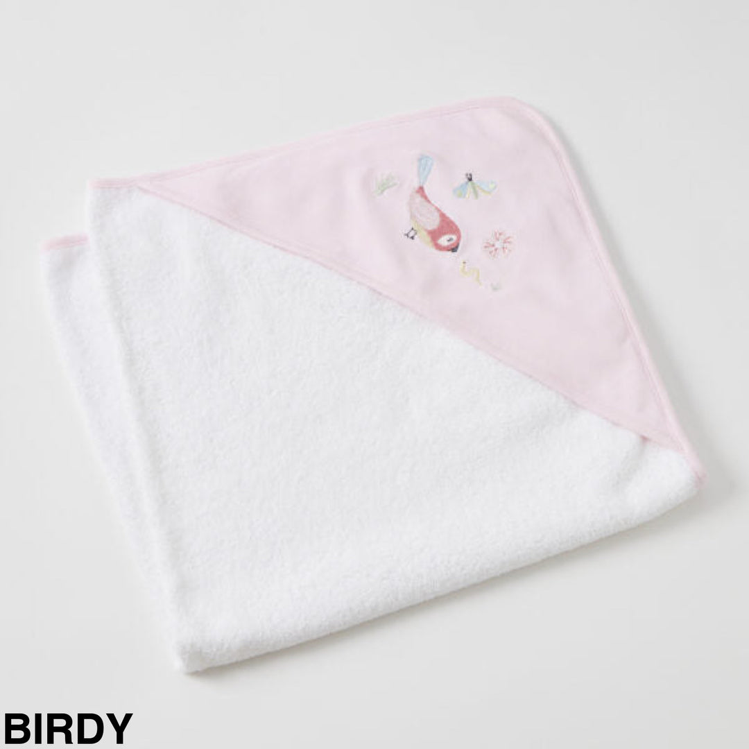 Jiggle And Giggle Jersey Hooded Towel Birdy