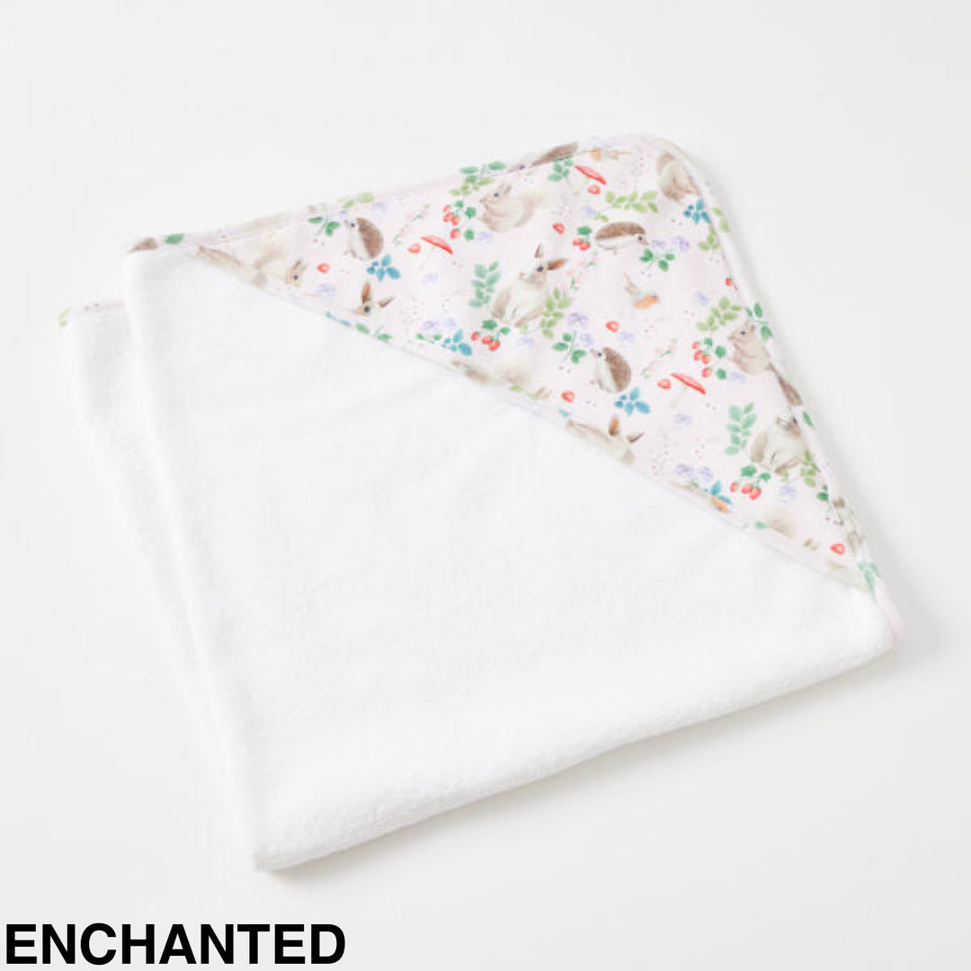 Jiggle And Giggle Jersey Hooded Towel Enchanted