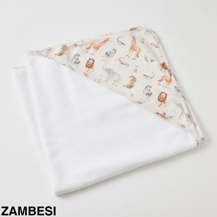 Jiggle And Giggle Jersey Hooded Towel Zambesi