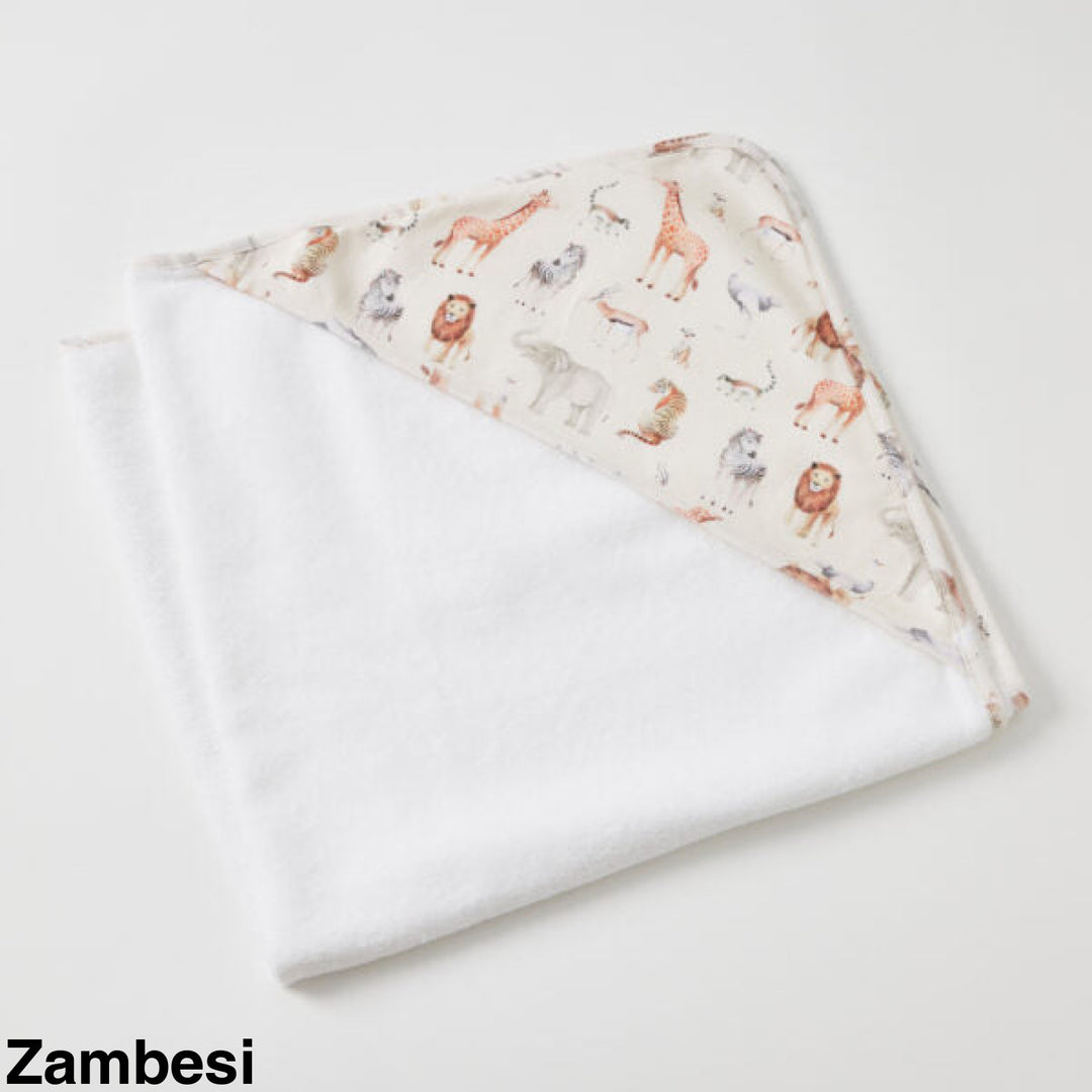 Jiggle And Giggle Jersey Hooded Towel Zambesi