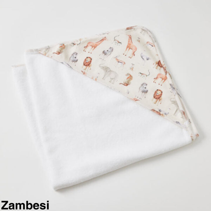 Jiggle And Giggle Jersey Hooded Towel Zambesi