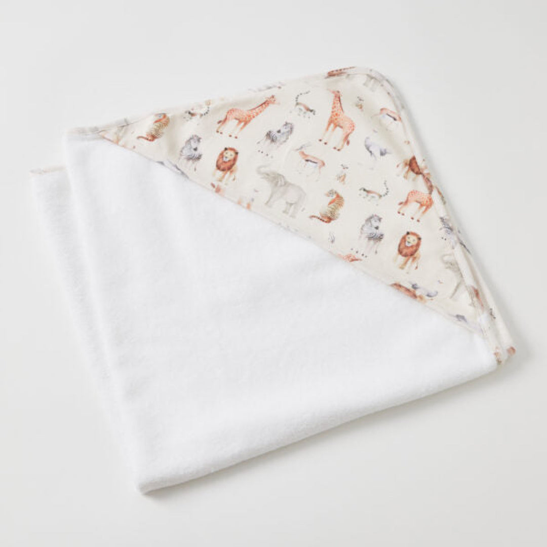 Jiggle And Giggle Jersey Hooded Towel Zambesi