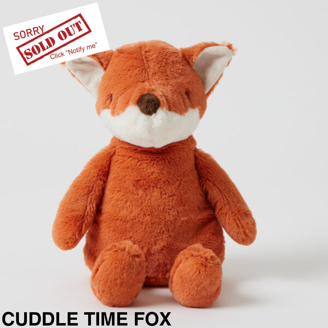Jiggle And Giggle Plush Toy Assorted Cuddle Time Fox