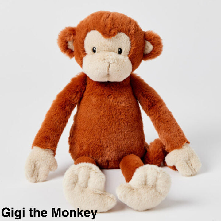 Jiggle And Giggle Plush Toy Assorted Gigi The Monkey