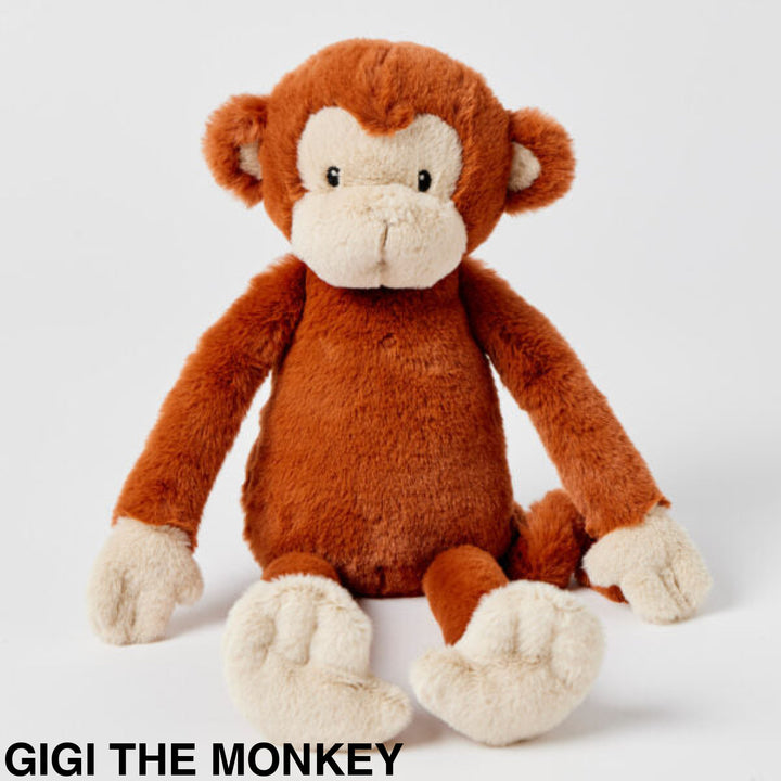 Jiggle And Giggle Plush Toy Assorted Gigi The Monkey