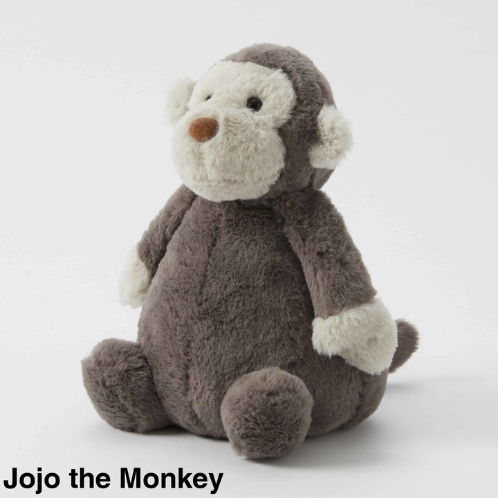 Jiggle And Giggle Plush Toy Assorted Jojo The Monkey