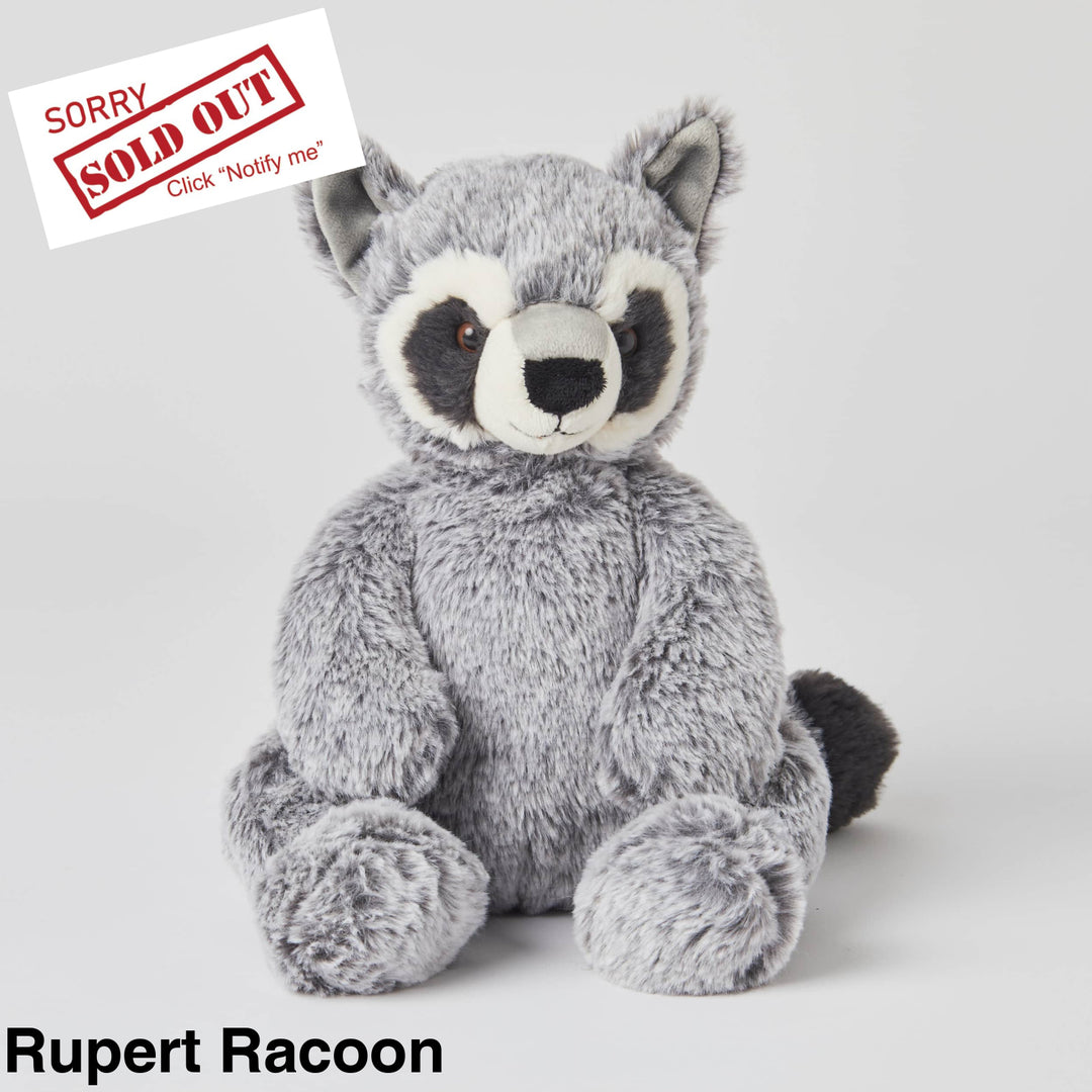 Jiggle And Giggle Plush Toy Rupert Racoon