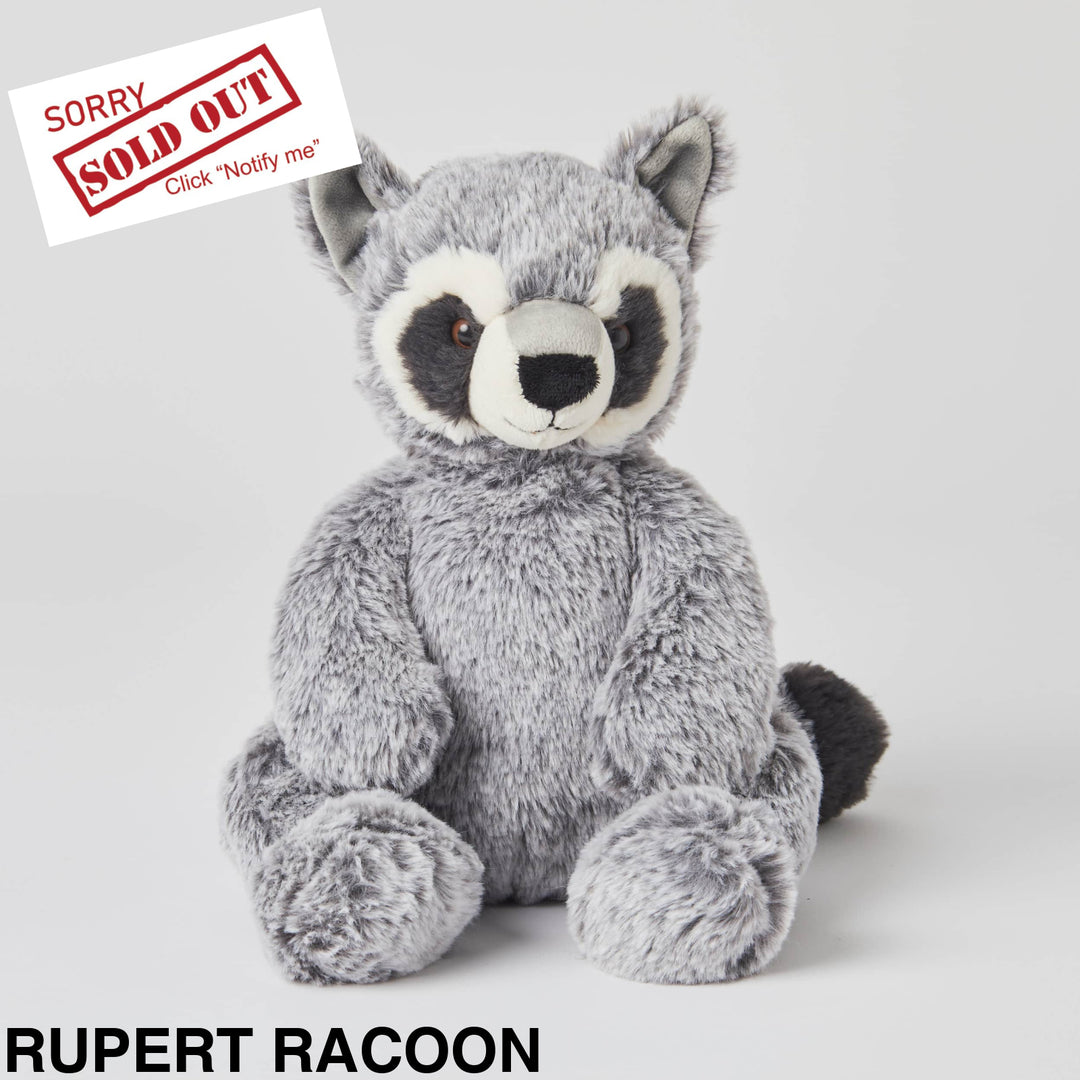 Jiggle And Giggle Plush Toy Rupert Racoon