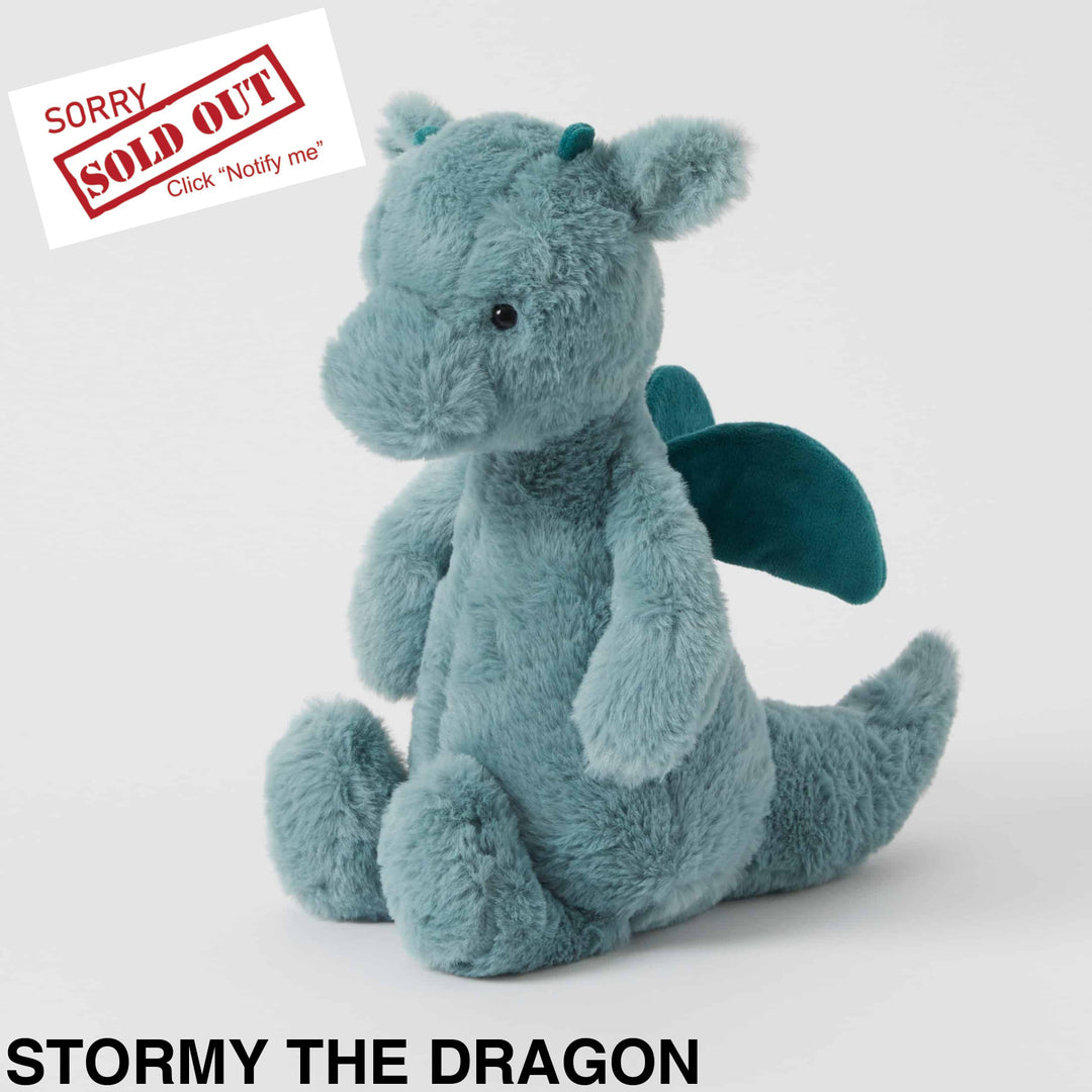 Jiggle And Giggle Plush Toy Assorted Stormy The Dragon