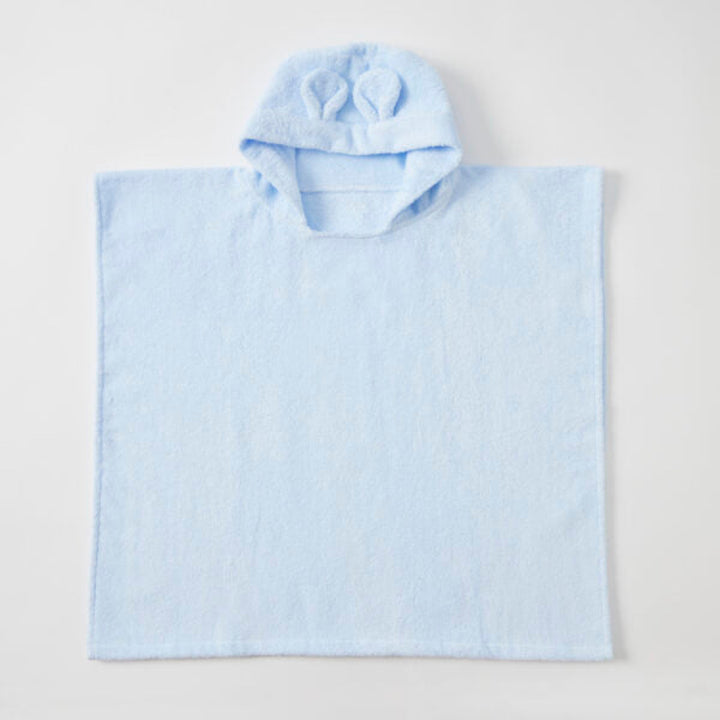 Jiggle and Giggle Sunshine Hooded Poncho Blue