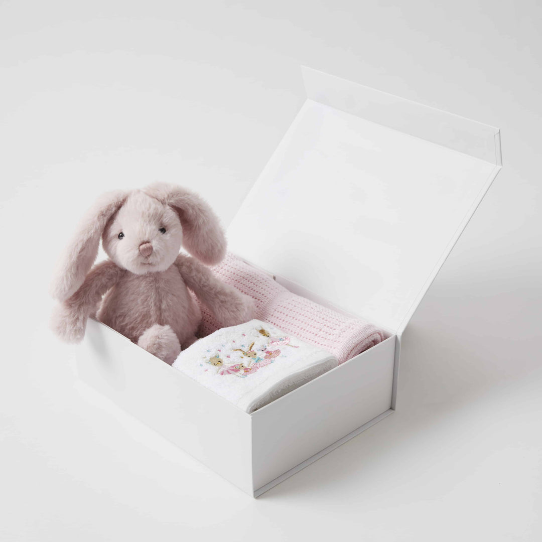 Bunny Hamper Gift Set Pink