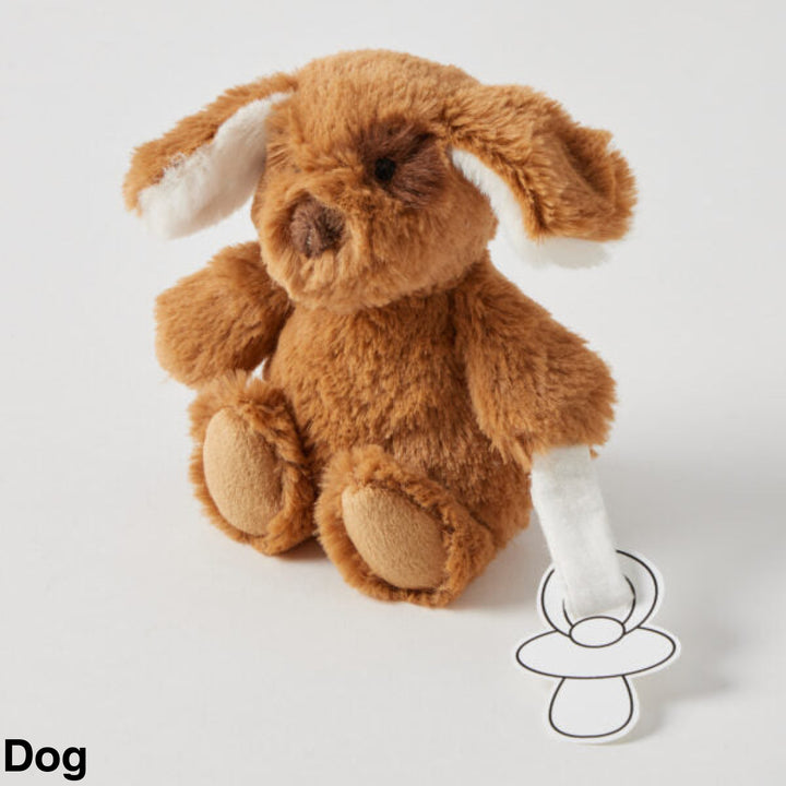 Jiggle & Giggle Dummy Clip Toy Dog