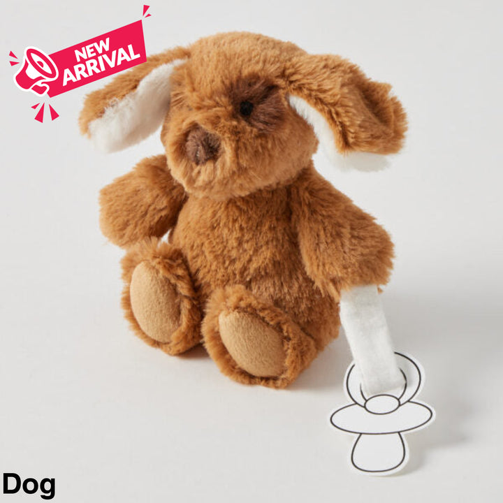 Jiggle & Giggle Dummy Clip Toy Dog