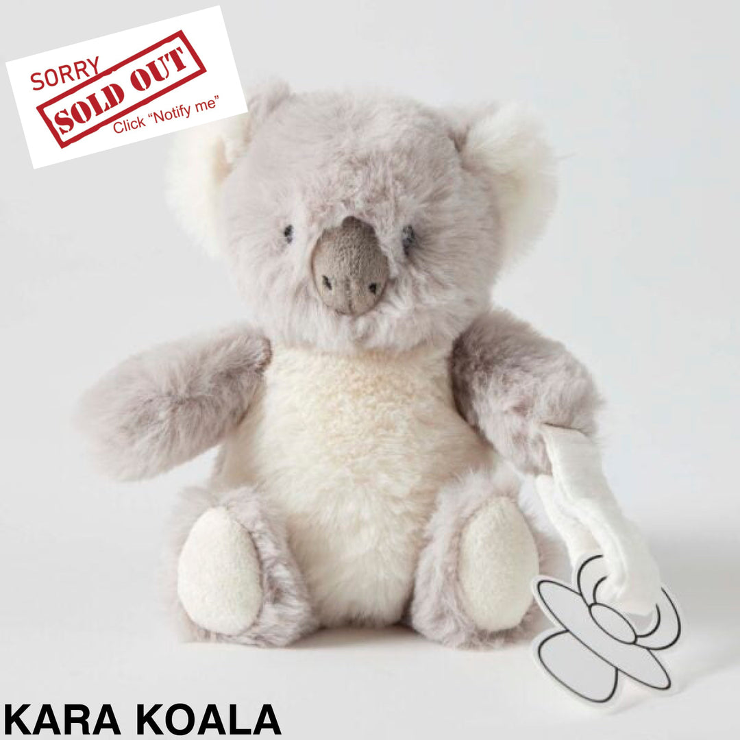 Jiggle & Giggle Dummy Clip Toy Kara Koala