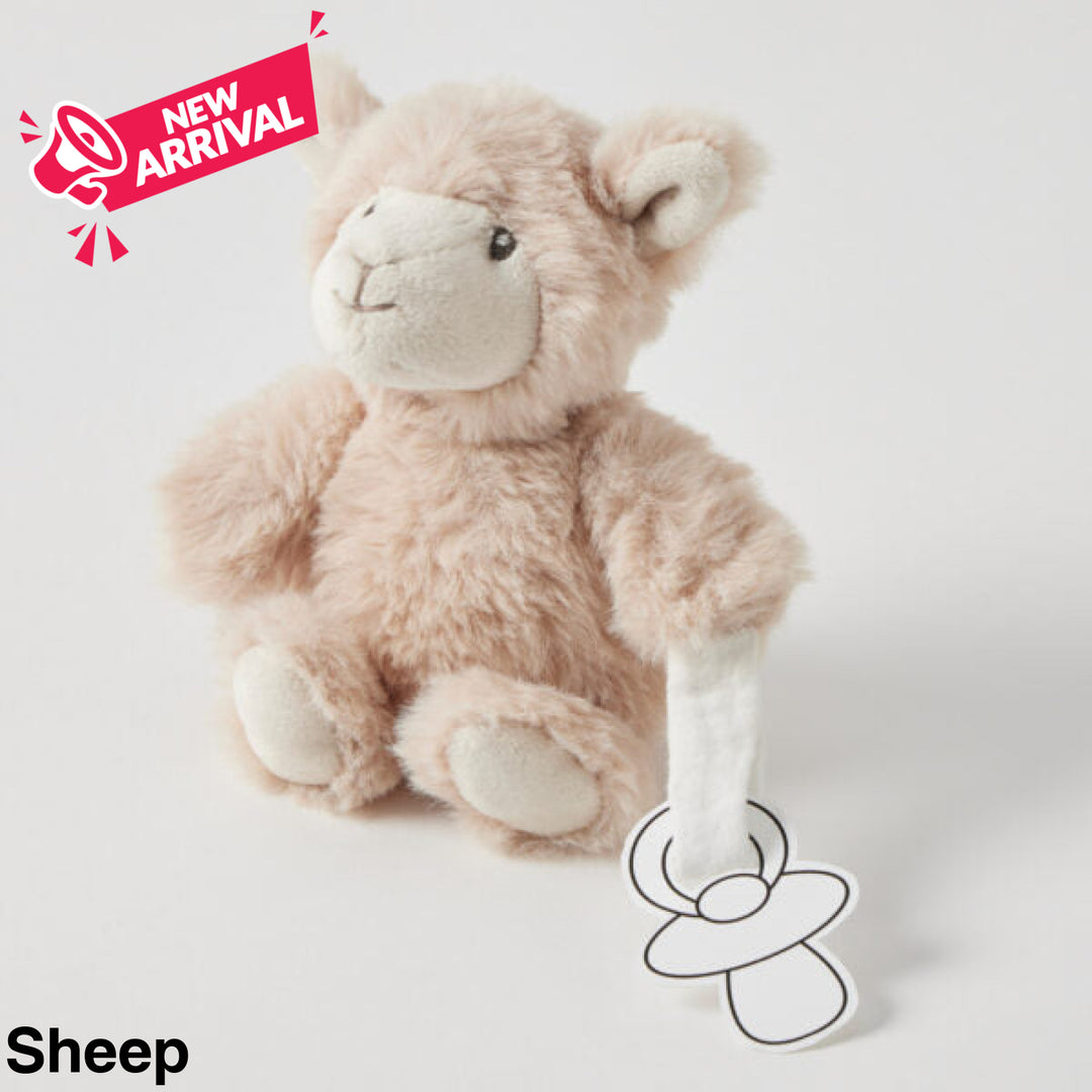 Jiggle & Giggle Dummy Clip Toy Sheep