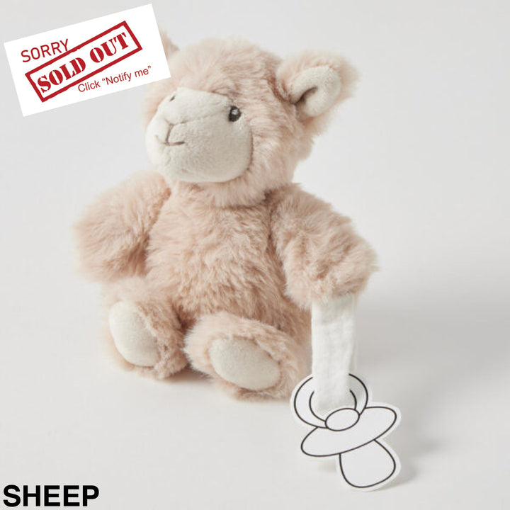Jiggle & Giggle Dummy Clip Toy Sheep