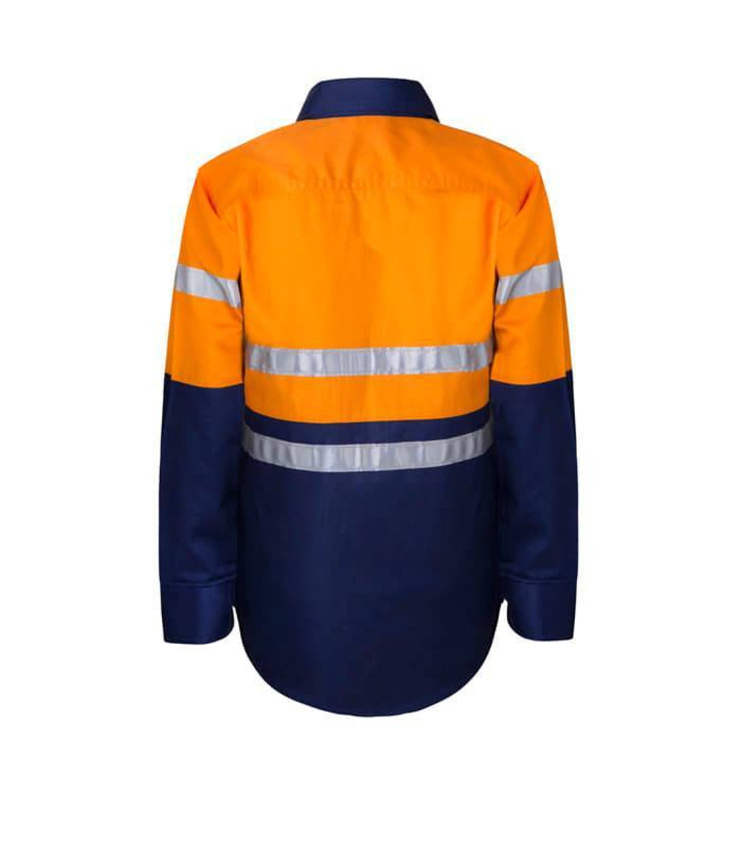 Kids Orange Hivis Reflective Workshirt