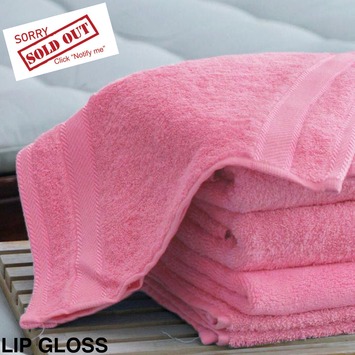 Kingtex Embroidered Face Washer Lip Gloss