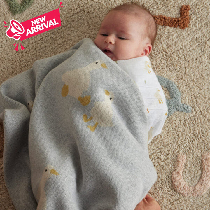 Jiggle &amp; Giggle Knit Blanket