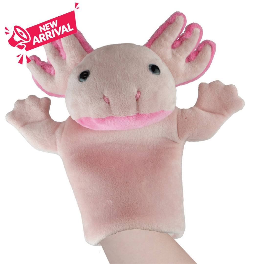 Korimco Lil Friends Puppet 26cm Axolotl