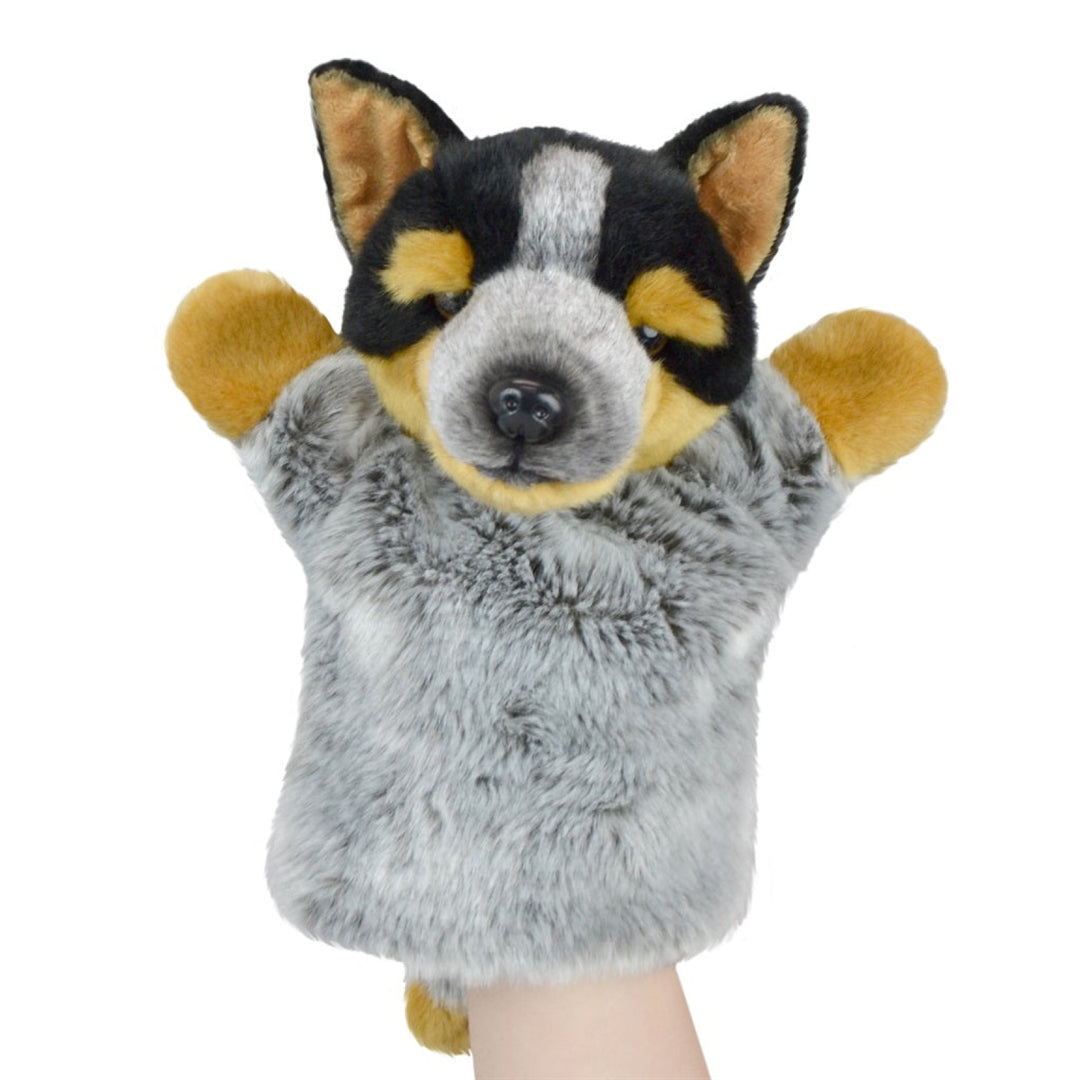 Korimco Lil Friends Puppet 26cm Blue Heeler