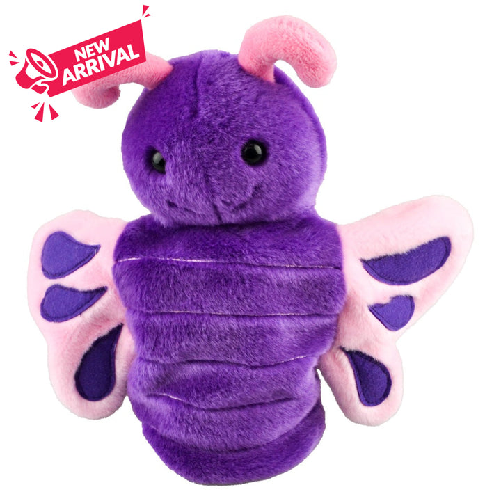 Korimco Lil Friends Puppet 26cm Butterfly Pink and Purple