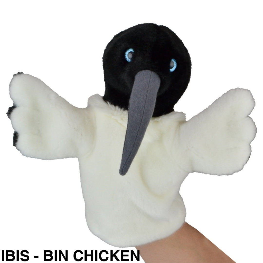Korimco Lil Friends Puppet 26cm Ibis Bin Chicken