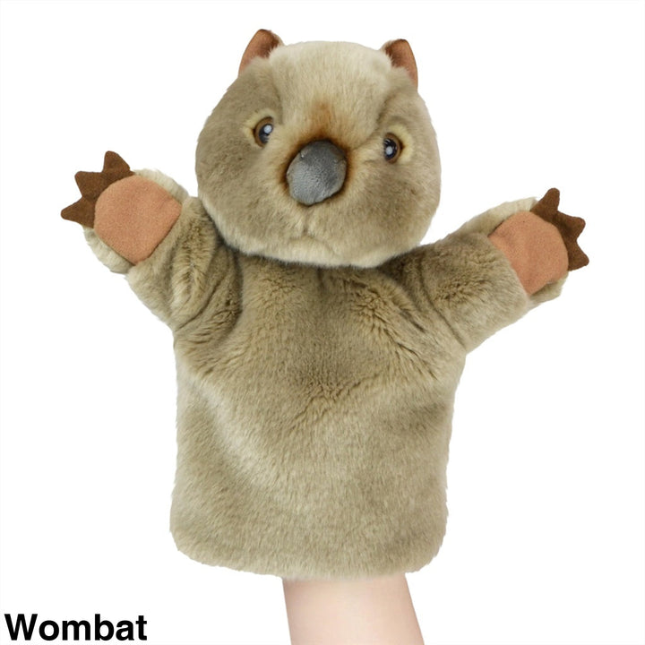 Korimco Lil Friends Puppet 26cm Wombat