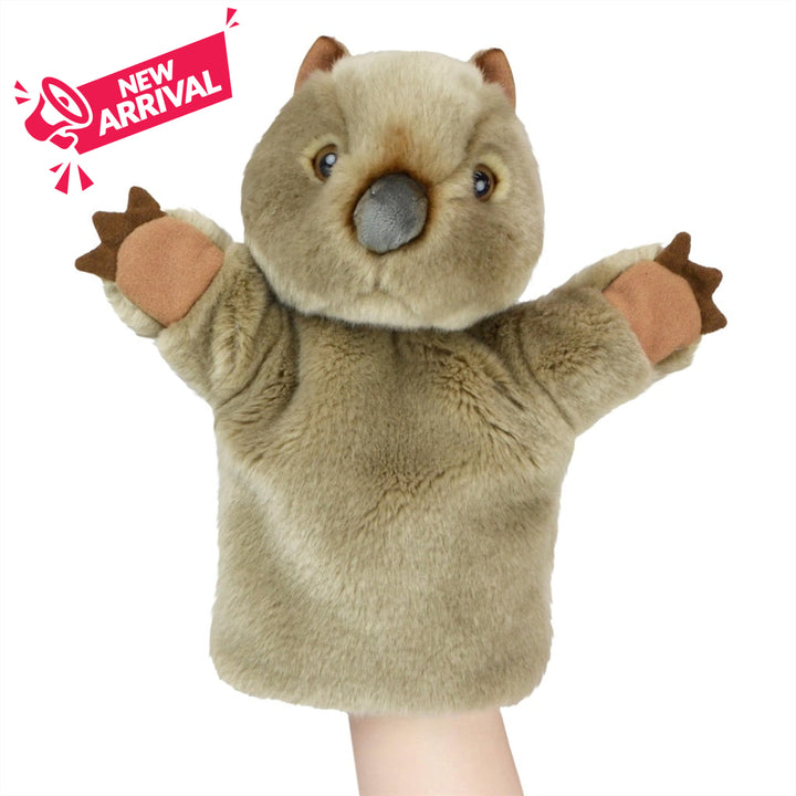 Korimco Lil Friends Puppet 26cm Wombat