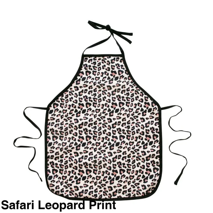 Little Lunchbox Co Kids Apron Safari Leopard Print