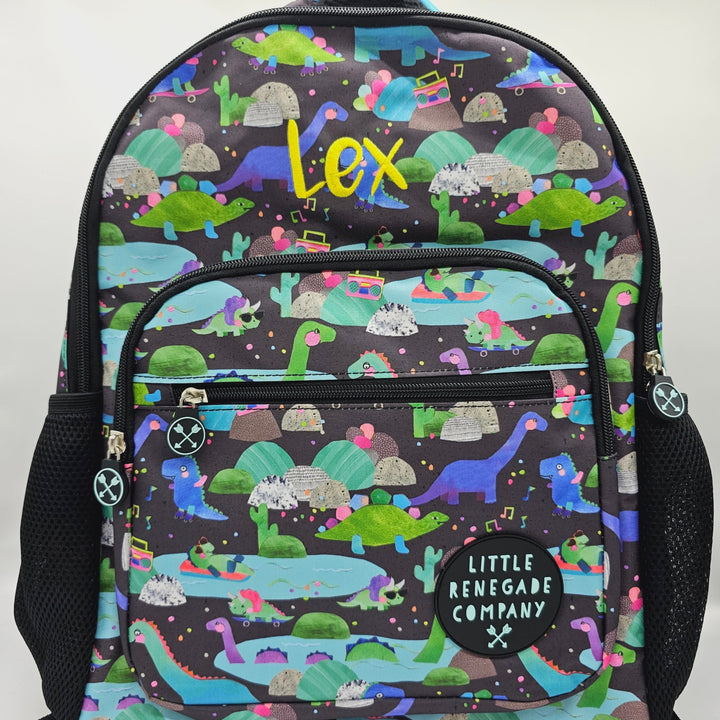 Little Renegade Company Midi Backpack - Dino Party (New Style)