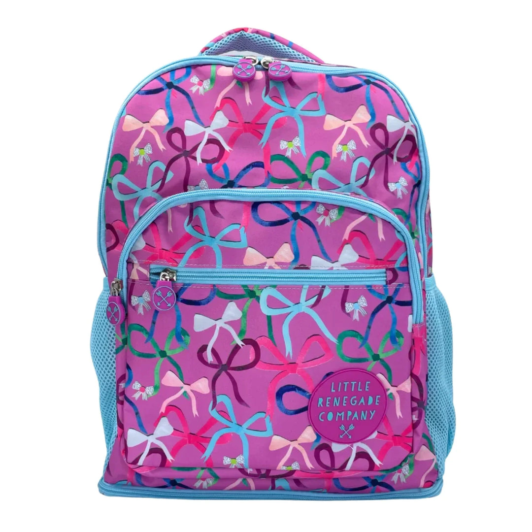 Little Renegade Company Midi Backpack - Lovely Bows (New Style)