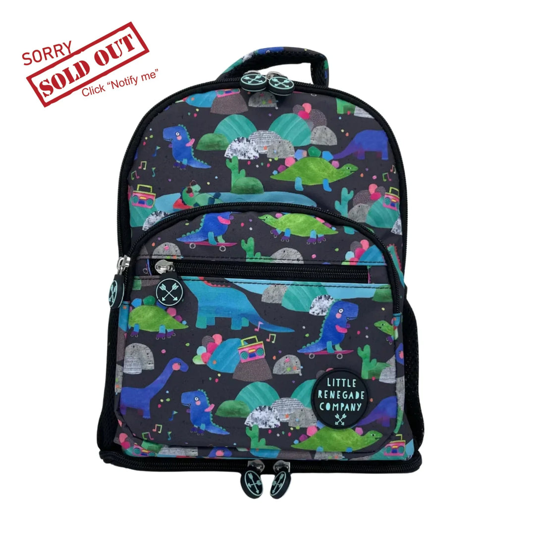 Little Renegade Company Mini Backpack - Dino Party (New Style)