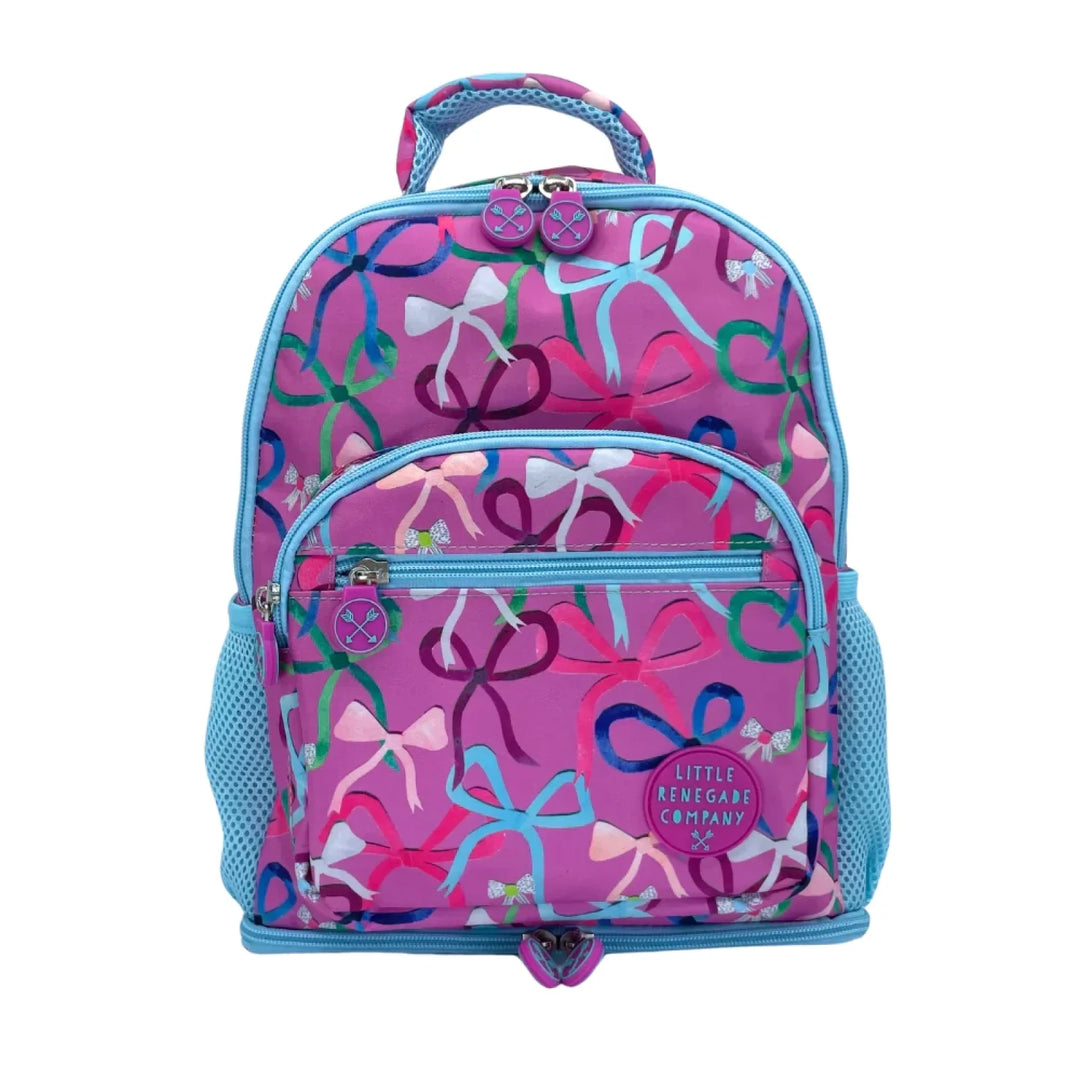 Little Renegade Company Mini Backpack - Lovely Bows (New Style)