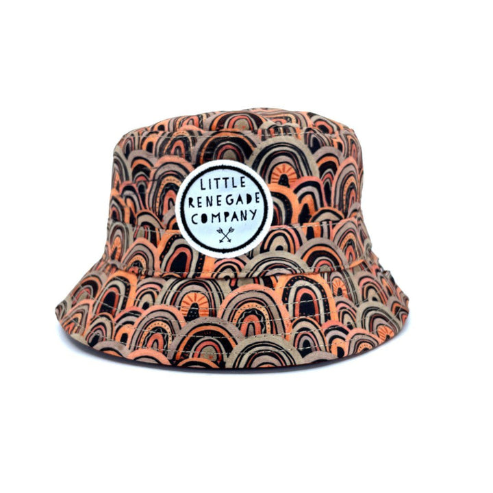 Little Renegade Company Reversible Bucket Hat - Arizona/terracotta