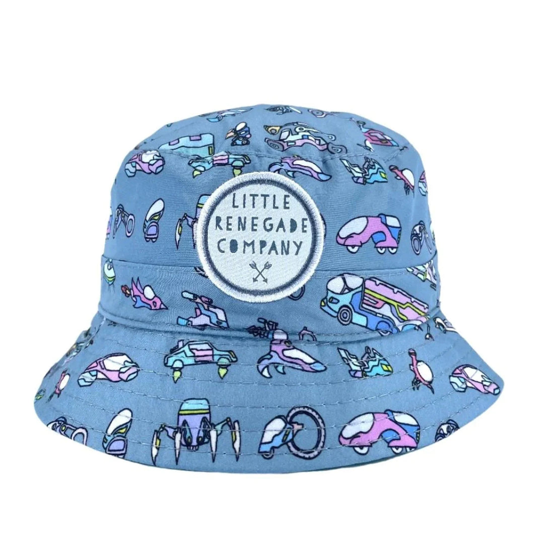 Little Renegade Company Reversible Bucket Hat - Future/Mint