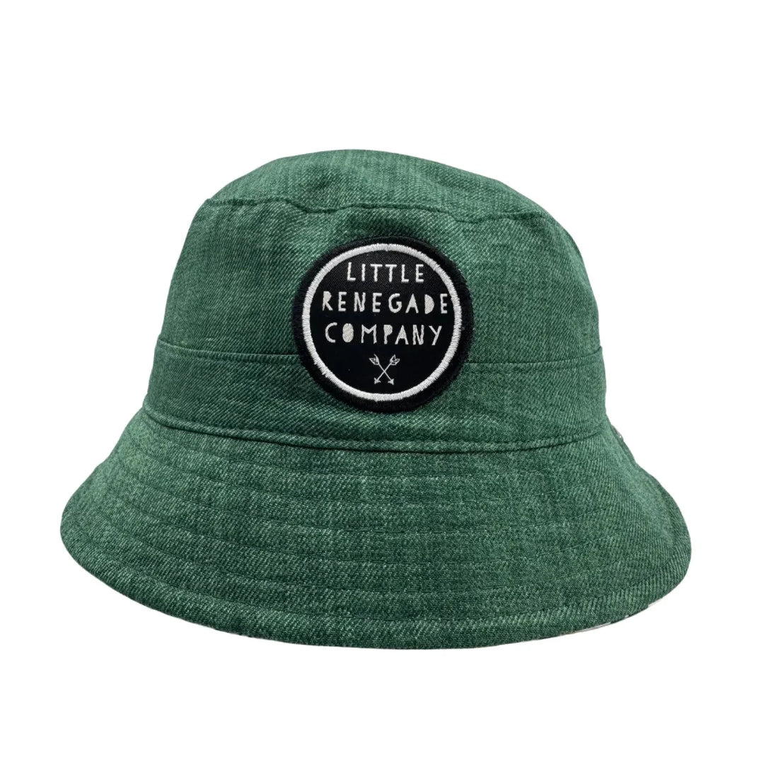 Little Renegade Company Reversible Bucket Hat - Oakland/Green