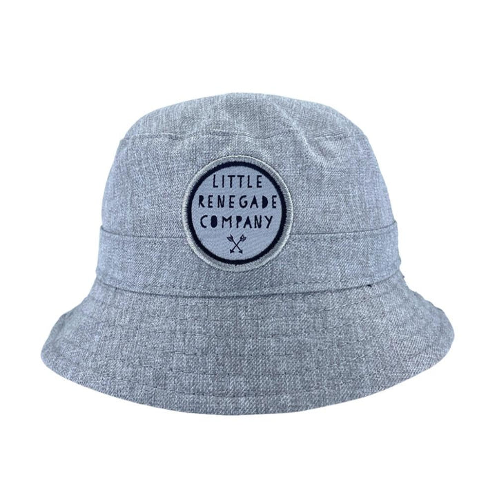 Little Renegade Company Reversible Bucket Hat - Retro/Grey