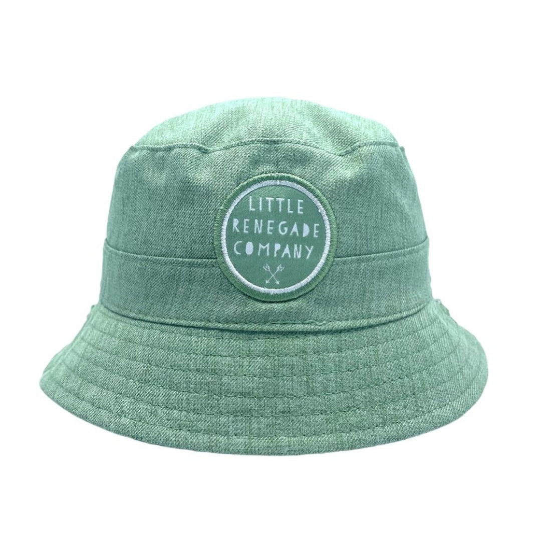 Little Renegade Company Reversible Bucket Hat - Tropic/Green