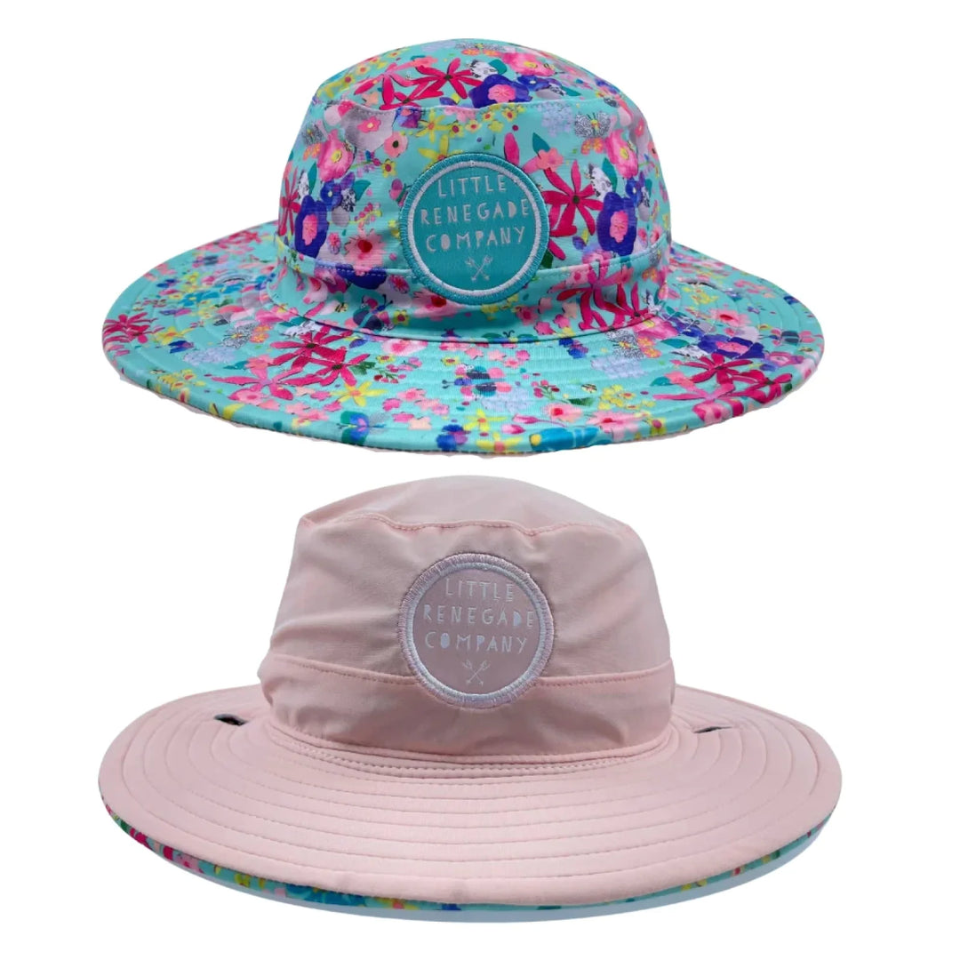 Little Renegade Company Reversible Swim Hat - Magic Garden