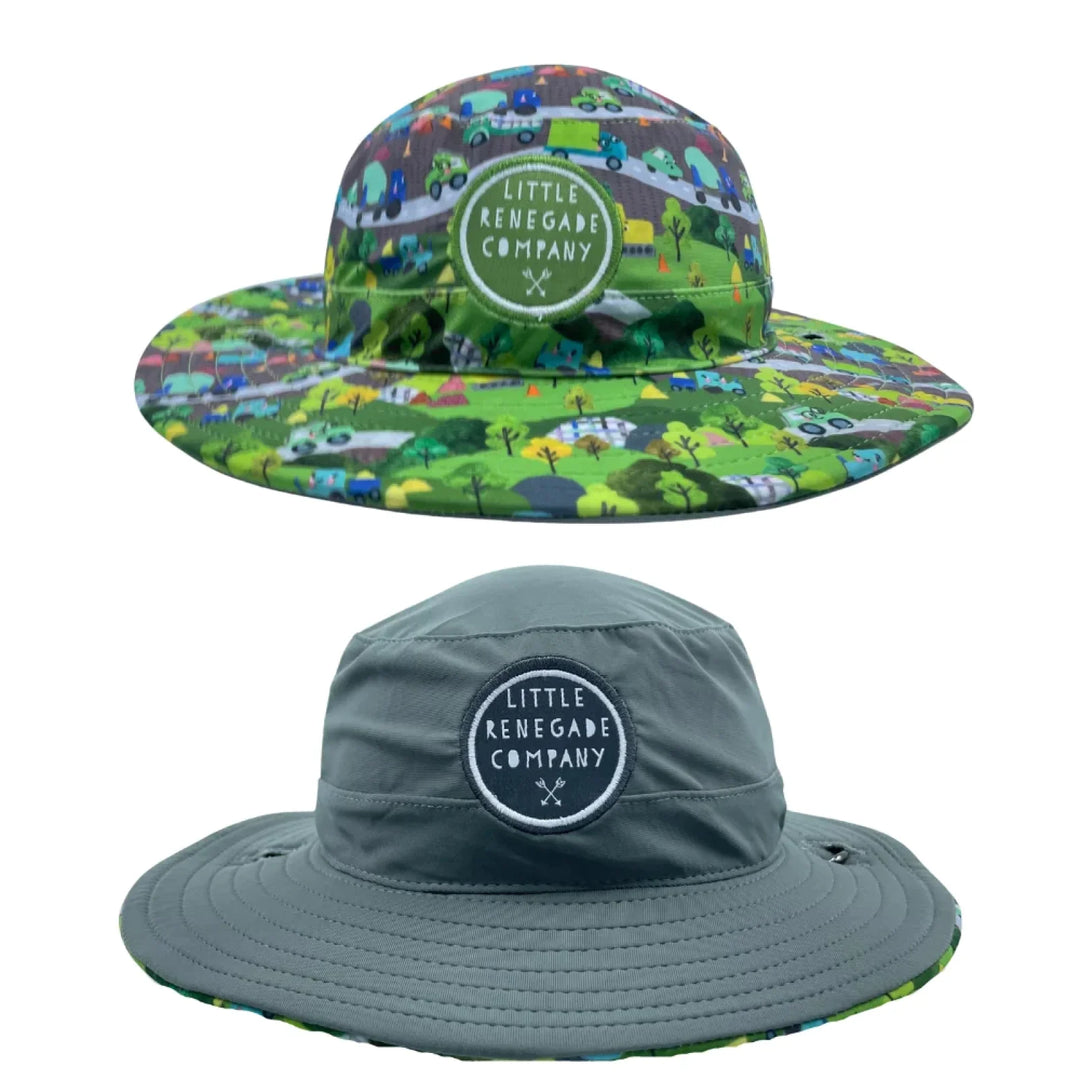 Little Renegade Company Reversible Swim Hat - Wheels N Roads