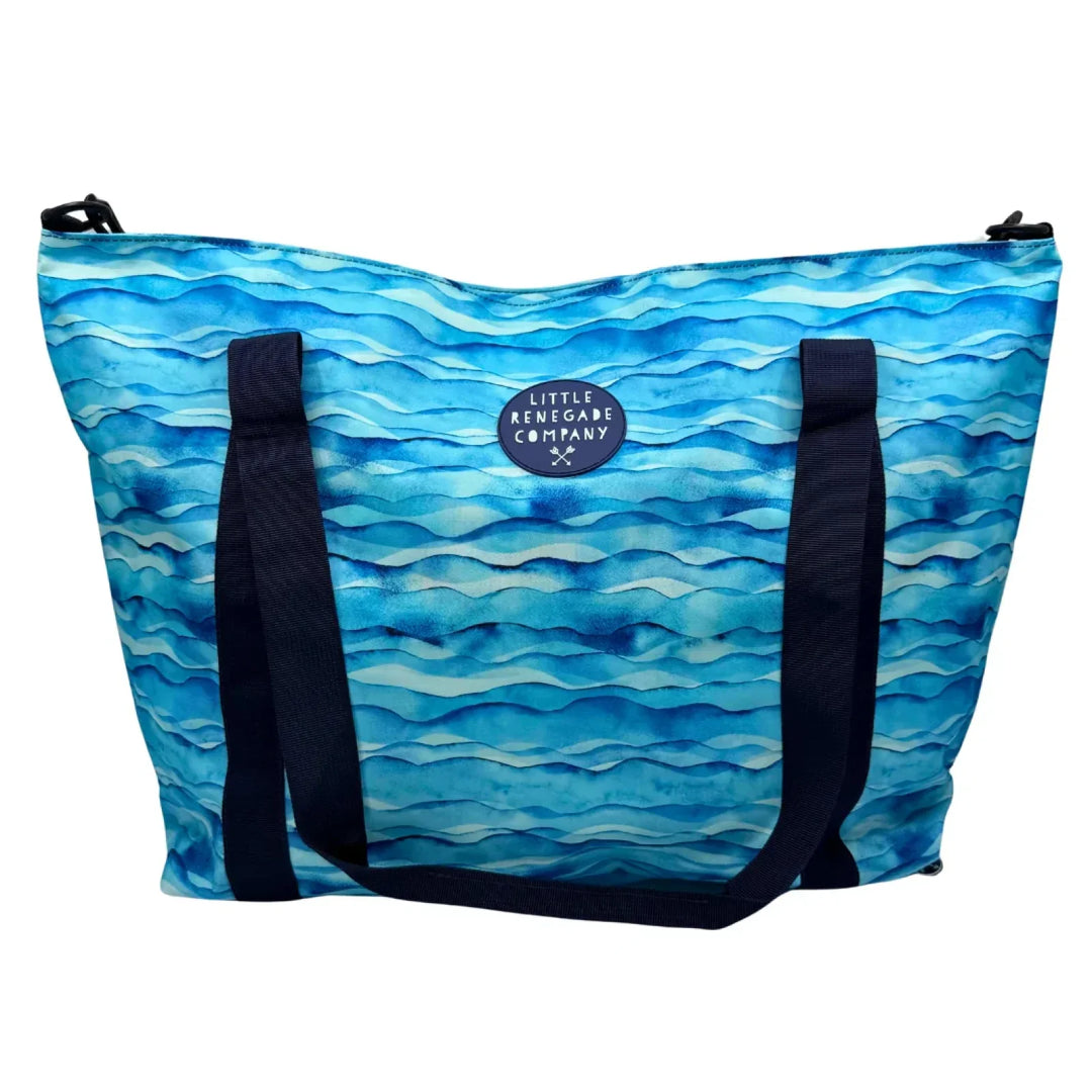 Little Renegade Large Tote Bag/ Nappy Bag - Pacific
