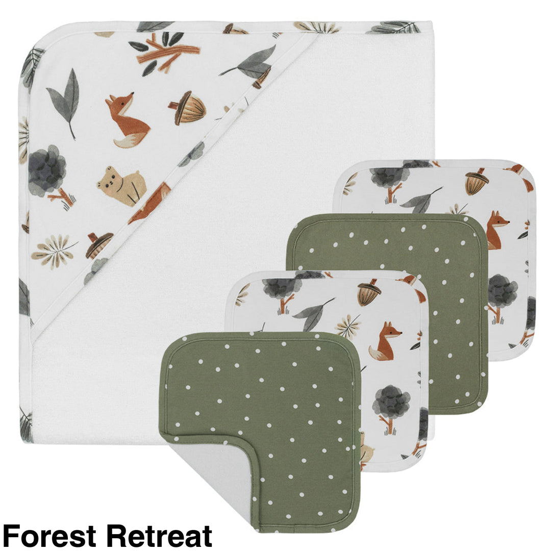 Living Textiles 5Pc Bath Gift Set Forest Retreat