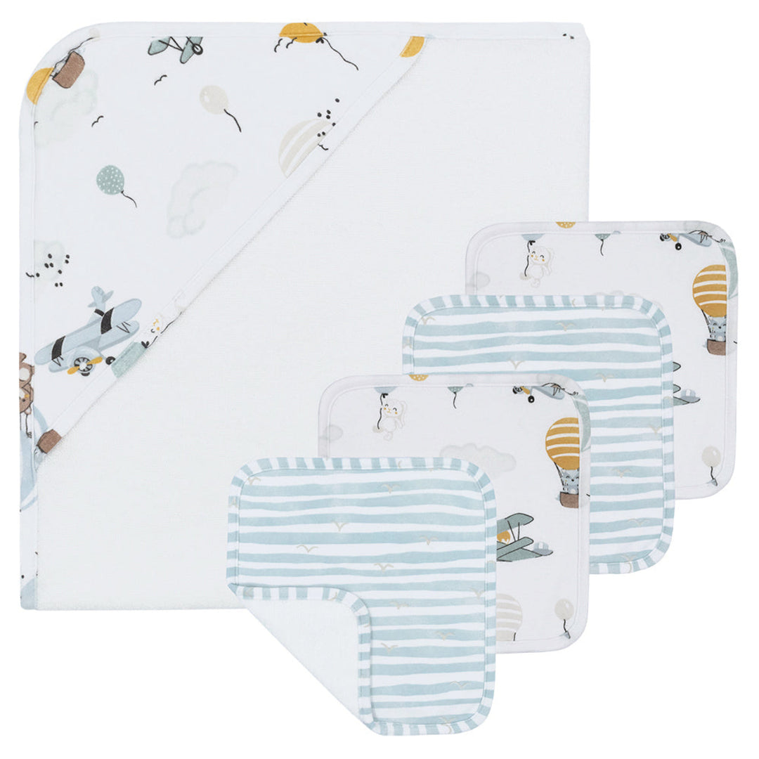 Living Textiles 5Pc Bath Gift Set Up & Away