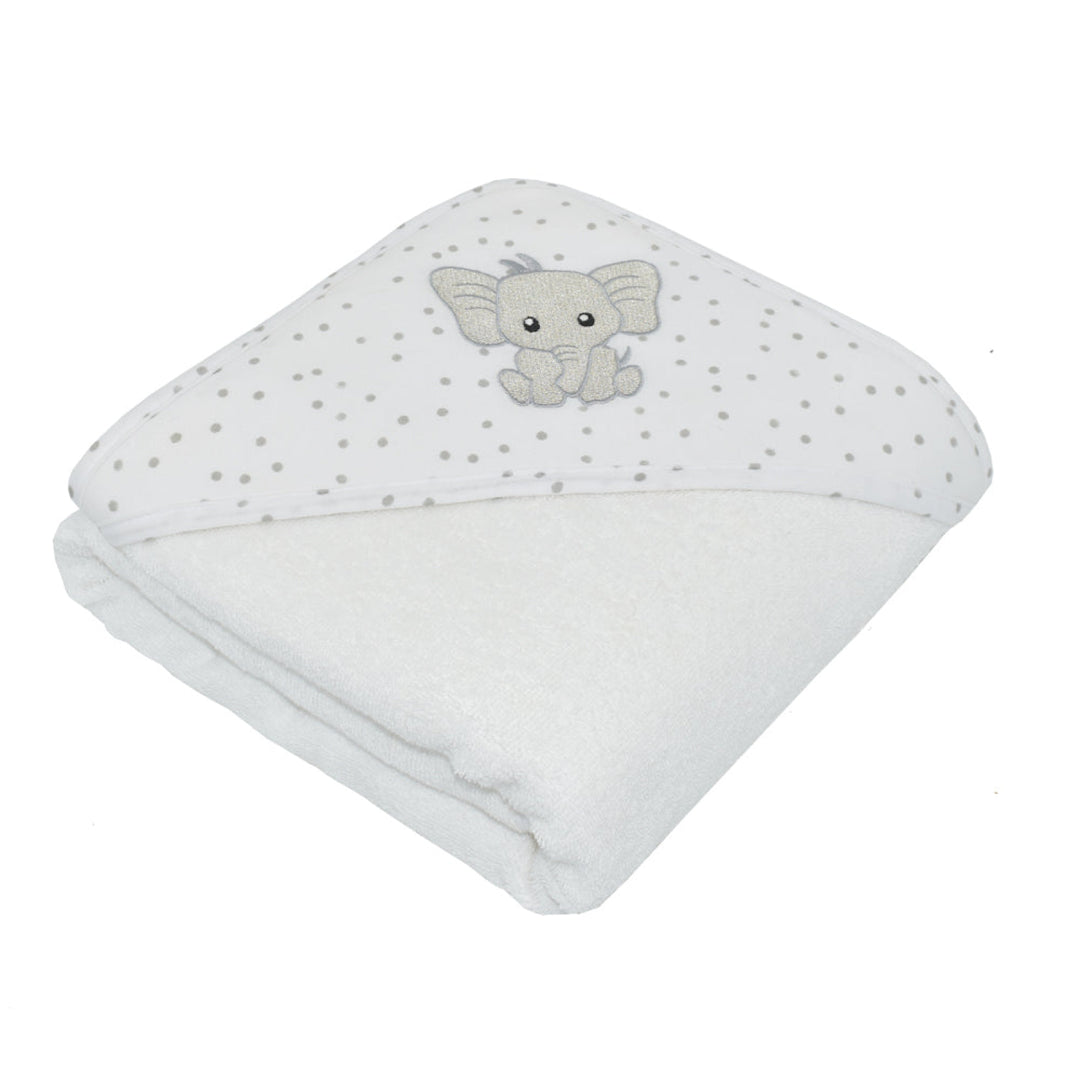 Living Textiles Baby Hooded Towels Elephant