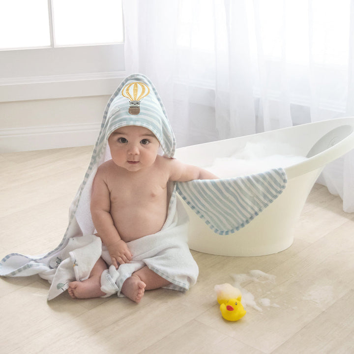 Living Textiles Baby Hooded Towels