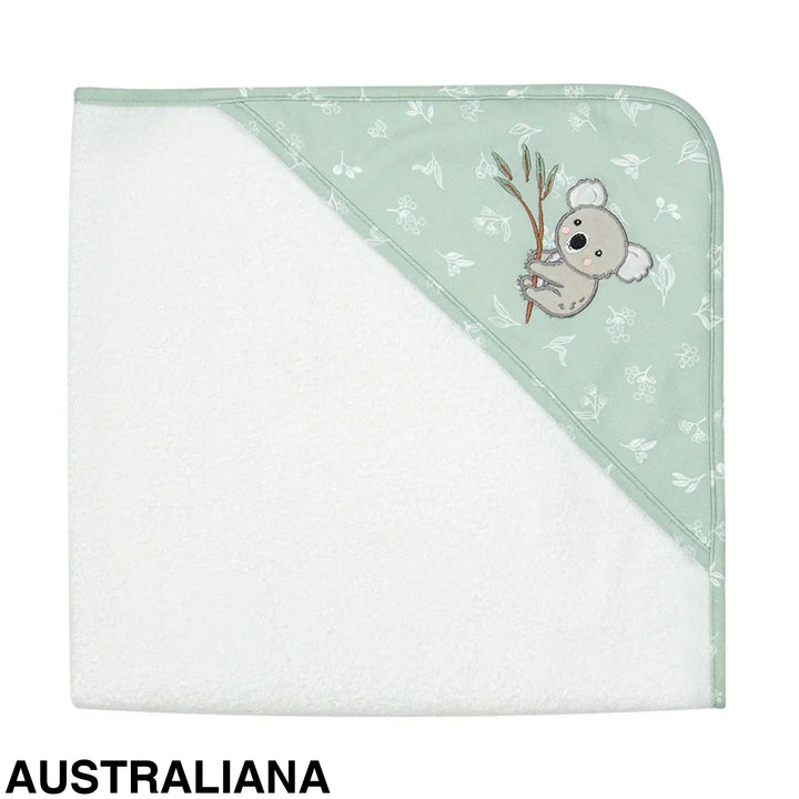 Living Textiles Baby Hooded Towels Australiana